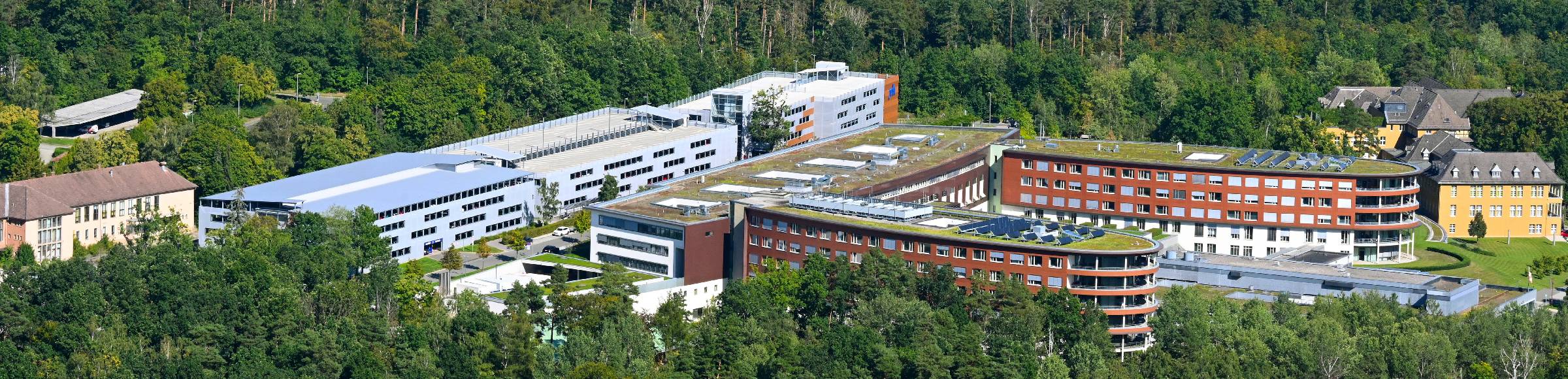 Klinikgelände des Krankenhauses 